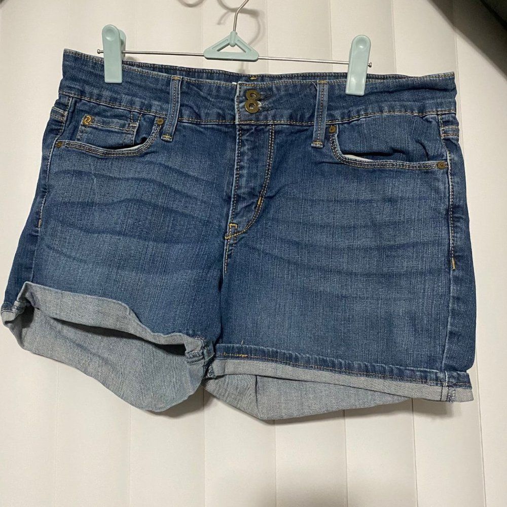 Denizen modern denim blue shorts